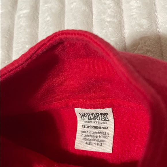 PINK VS Quarter Zip | Size XS - Picture 3 of 4